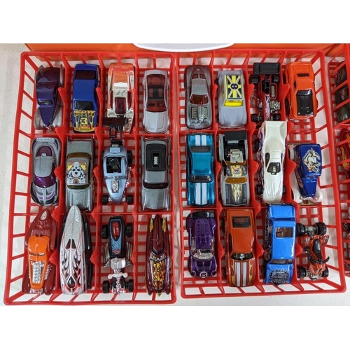 122 - Approx. 140 Hot Wheels cars, all in near perfect condition, to include a Ford Anglia 105E, a 147 Che... 