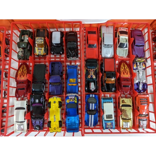 122 - Approx. 140 Hot Wheels cars, all in near perfect condition, to include a Ford Anglia 105E, a 147 Che... 