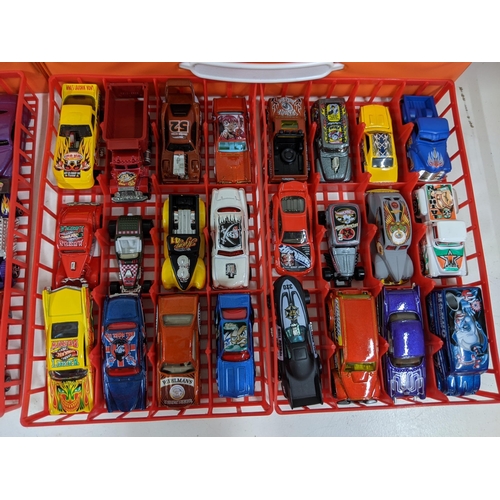 122 - Approx. 140 Hot Wheels cars, all in near perfect condition, to include a Ford Anglia 105E, a 147 Che... 