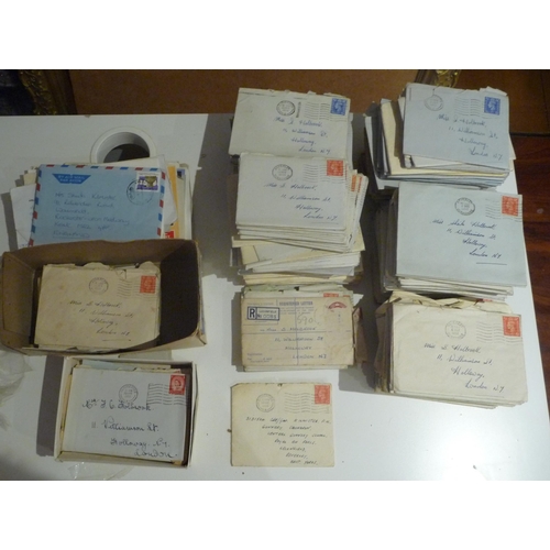 401 - Box of National Service sweetheart letters from the early 1950’s- nos 3131504 Cadet Gunner cadet Kil... 