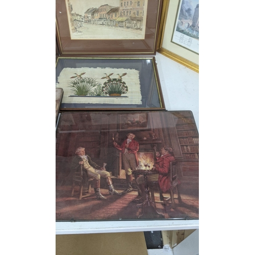 431 - Mixed prints to include four limited edition Elizabeth Chambers examples depicting Wokingham, togeth... 