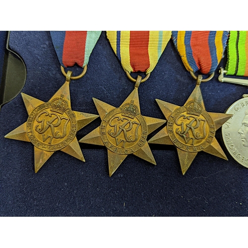 465 - Medals to include Burma Star, The Africa Star, The 1939-1945 Star, The Defence Medal, The Victory Me... 