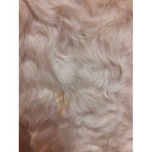 85 - A group of vintage fur clothing comprising a 1940's H.Smith blonde Persian lamb jacket with brown fa... 