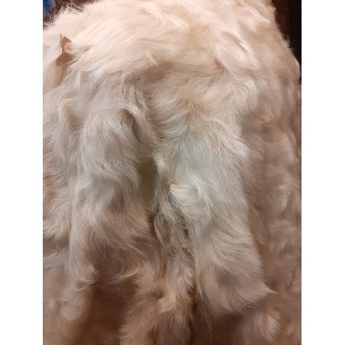 85 - A group of vintage fur clothing comprising a 1940's H.Smith blonde Persian lamb jacket with brown fa... 