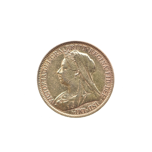 153 - United Kingdom - Victoria (1837-1901), 1901 Gold Half Sovereign, London Mint
If there is no location... 