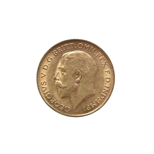 154 - United Kingdom - George V (1910-1936), 1911 Gold Half Sovereign, London Mint
If there is no location... 