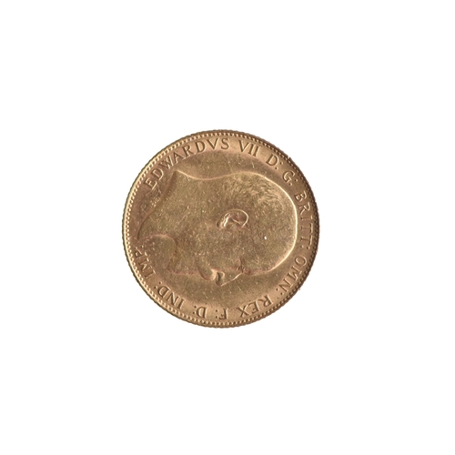 156 - United Kingdom - Edward VII (1901-1910), 1908 Gold Sovereign, London Mint
If there is no location re... 