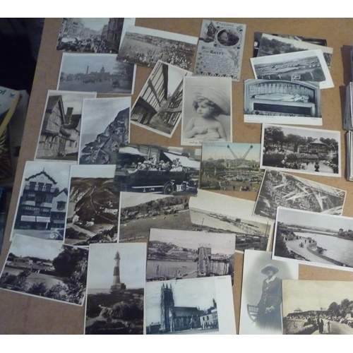 128 - Approx 250 mainly Topographical RP postcards many Edwardian examples Topics include Stonehenge-Famou... 