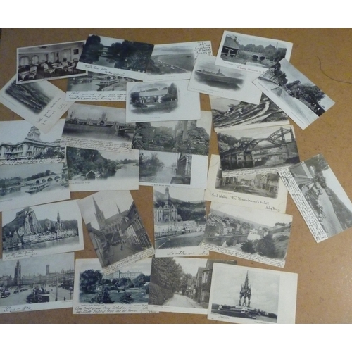 128 - Approx 250 mainly Topographical RP postcards many Edwardian examples Topics include Stonehenge-Famou... 