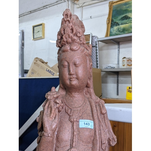 143 - A large composite figure of The Bodhisattva Avalokiteshvara, 102cm h
Location:RAM
If there is no con... 