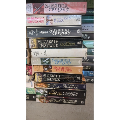 149 - Books to include mainly historical examples, 'The Reluctant Widow by Georgette Heyer, a selection of... 