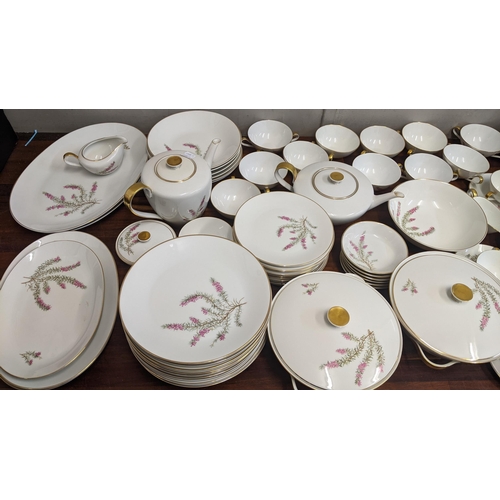 191 - A Hutschenreuther dinner tea service with heather design
Location: A1M
If there is no condition repo... 