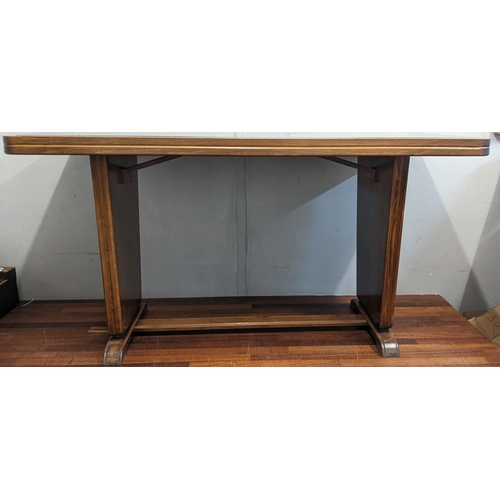 192 - A 20th century Art Deco style occasional table with a black glass top
Location: RAM
If there is no c... 