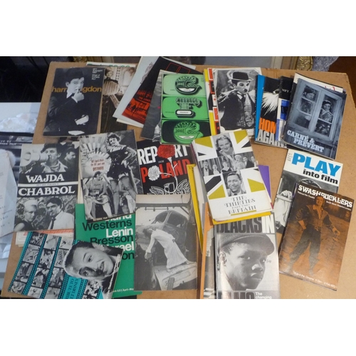 200 - Mixed Box of vintage mainly 50s 60s theatre programmes includes a 1947 souvenir programme of Emiles ... 