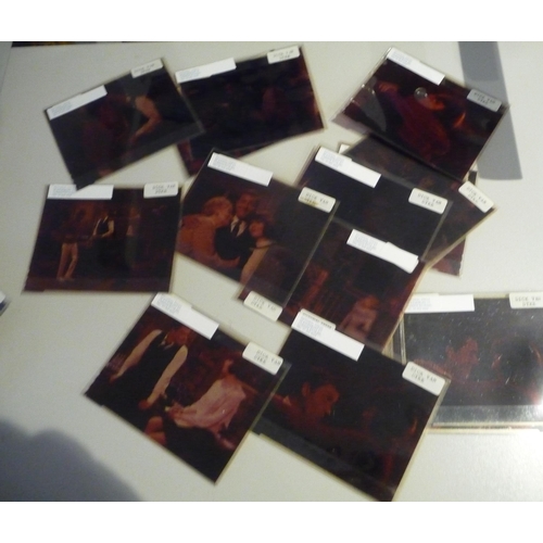 204 - Colour film transparencies with 19 Dick van Dyke in the film Fitzwilly-Marilyn Monroe photographed b... 