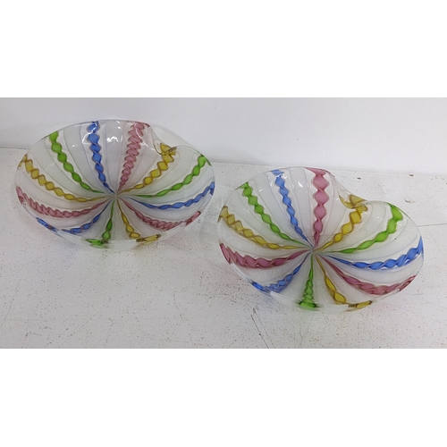 210 - A pair of Murano Aventurine art glass ash trays
Location: R1-2
If there is no condition report shown... 