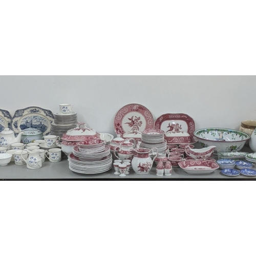 242 - A large quantity of mixed ceramics to include Spode dinner/tea service, along with Royal Doulton Min... 