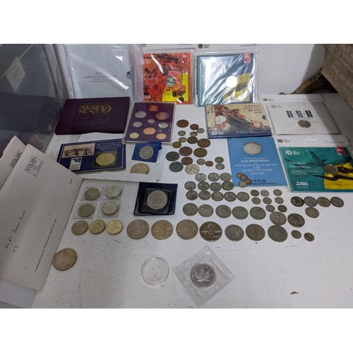 254 - A collection of British pre 1947 half silver coins weight approx 234g and 1989 Liberty USA one Dolla... 