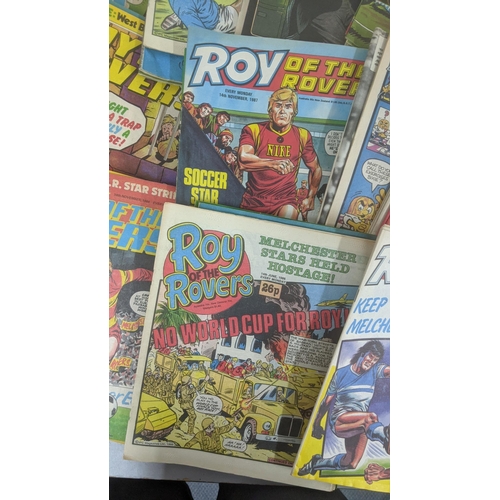 268 - A collection of 1980's Roy of the Rovers football magazines
Location: G/5-4
If there is no condition... 