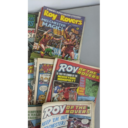 268 - A collection of 1980's Roy of the Rovers football magazines
Location: G/5-4
If there is no condition... 