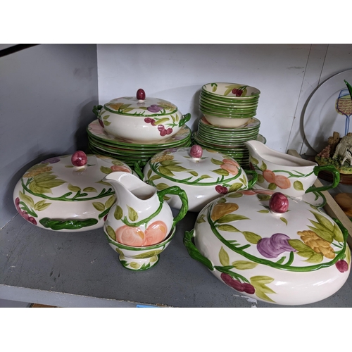 93 - A Mason's fruit pattern part dinner service comprising approx. 44 pieces Location:G
If there is no c... 