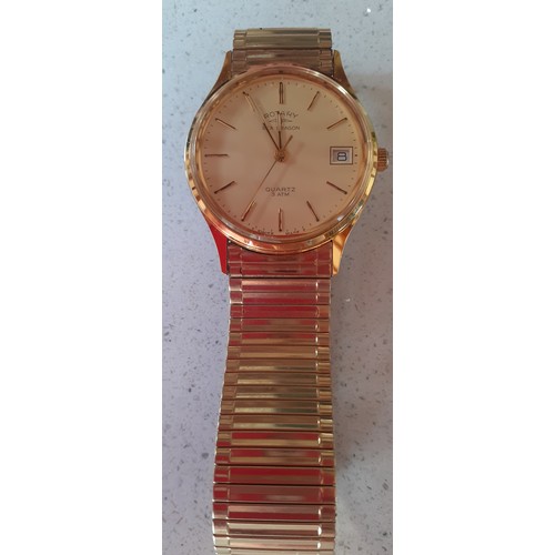 125 - A group of vintage watches to include a ladies Sekonda and a gents gold tone Rotary wristwatch, all ... 