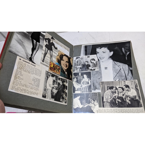 499 - A Judy Garland scrap album containing various photographs Location:LAM
If there is no condition repo... 