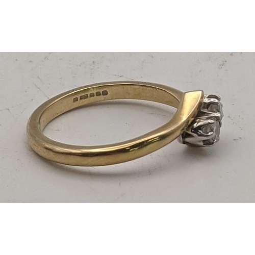 66 - A 9ct gold and diamond engagement ring size M½ 2.6g

Location: CAB 2
If there is no condition report... 