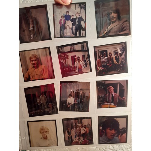 153 - Approximately 81 original colour transparencies of the Bee Gees, circa 1960's taken by the vendor, t... 