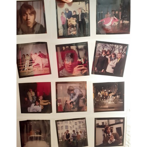 153 - Approximately 81 original colour transparencies of the Bee Gees, circa 1960's taken by the vendor, t... 