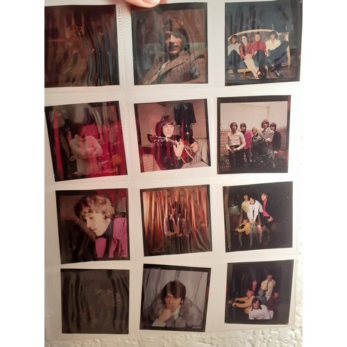 153 - Approximately 81 original colour transparencies of the Bee Gees, circa 1960's taken by the vendor, t... 