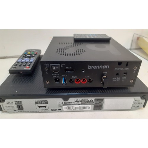 138 - A Brennan B2 480GB hi-fi hard disk CD ripper and recorder with remote control and instructions toget... 