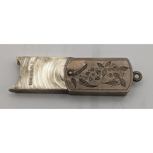 59 - A Joseph Hayes Taylor floral engraved Vesta case hallmarked 1879
Location:CAB4
If there is no condit... 