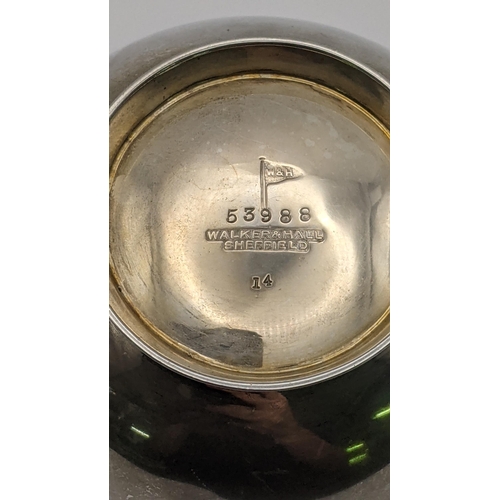 62 - A Walker and Hall silver quaich hallmarked Sheffield 1937
Location:A2T
If there is no condition repo... 