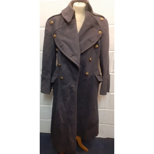 106 - Military uniform comprising a 1940's Welsh Guards blue coat, approx 36