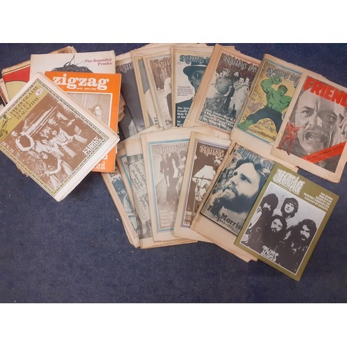 130 - A quantity of 1970's Rolling Stones related magazines/newspapers. Location: BWR
If there is no condi... 