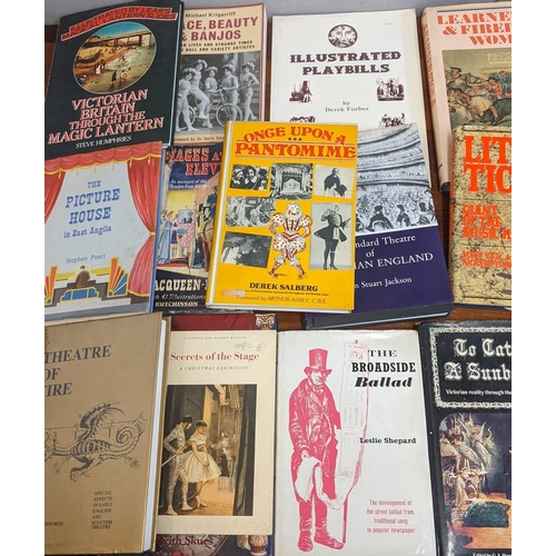 117 - A collection of books related to The Arts to include 'The Broadside Ballad', 'Marie Lloyd - The Quee... 