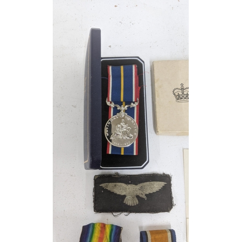 128 - Mixed medals to include a silver masonic RAOB medal, General service medal with Malaya bar Gurkha ri... 