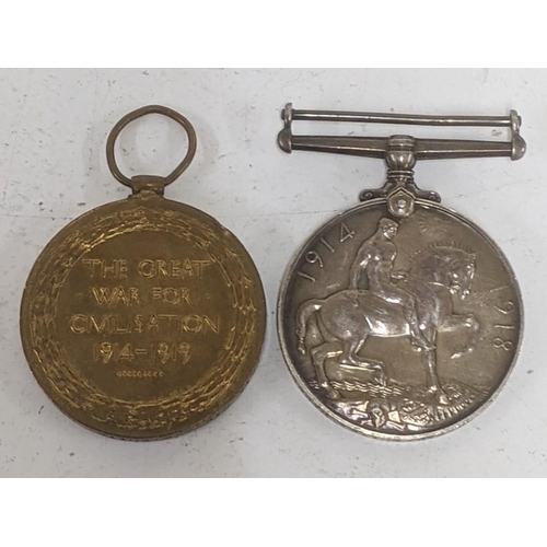 156 - Two WWI medals 2514 PTE.W.C.White Hamps.R
Location: CAB 5
If there is no condition report shown, ple... 