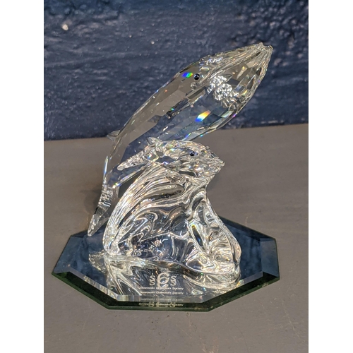 36 - Swarovski Crystal Society Annual editions including; 1991 Seals, 1992 Whales, 1993 Elephant and a 19... 