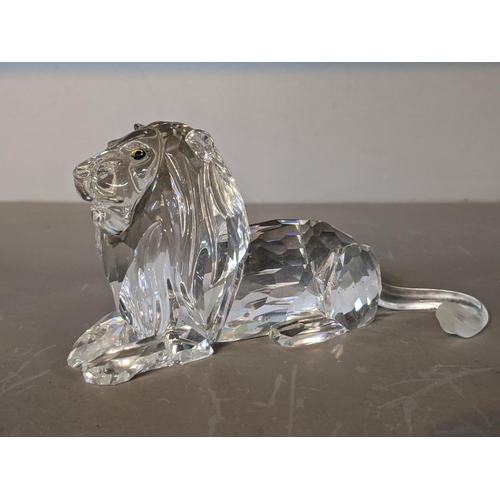 37 - Swarovski Crystal Society Annual editions including; 1995 Lion, 1996 Unicorn, 1997 Dragon and a 1998... 