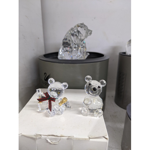 47 - Swarovski Crystal Society models to include six cats, three teddy bears, two bears and a mouse
Locat... 