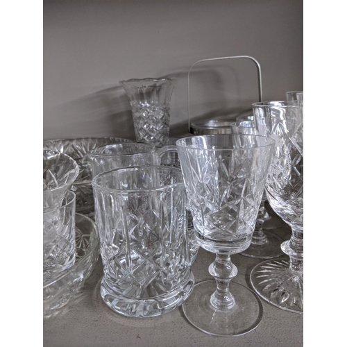 56 - Crystal cut glassware vases and bowls, jugs and other glasses 
Location: R1.1 & R2.1
If there is no ... 