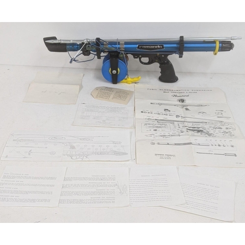 61 - A Nemrod Comando spear gun with paperwork
Location: RWF
If there is no condition report shown, pleas... 