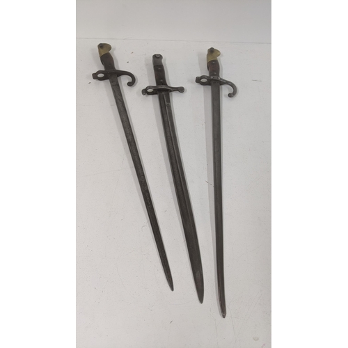 65 - Three 19th century French bayonets
Location: A1M
If there is no condition report shown, please reque... 