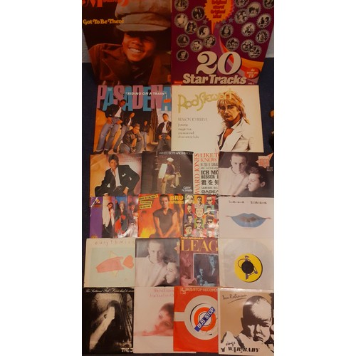 126 - A quantity of LP's, 45rpm singles and 12