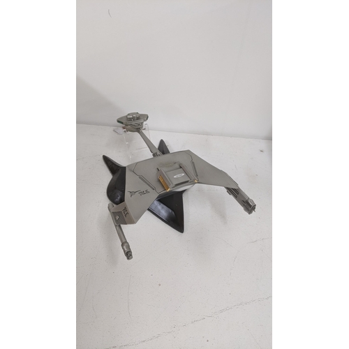 442 - Franklin Mint Star Trek Klingon cruiser with box
Location:BWR
If there is no condition report shown,... 