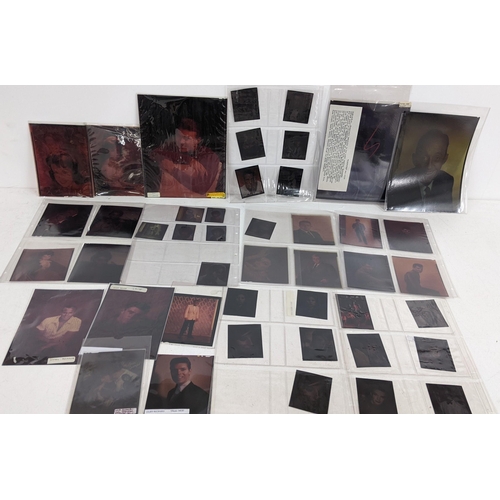 464 - Approx. 45 colour transparencies to include Barbra Streisand, Judy Garland, Humphrey Bogart, Bing Cr... 