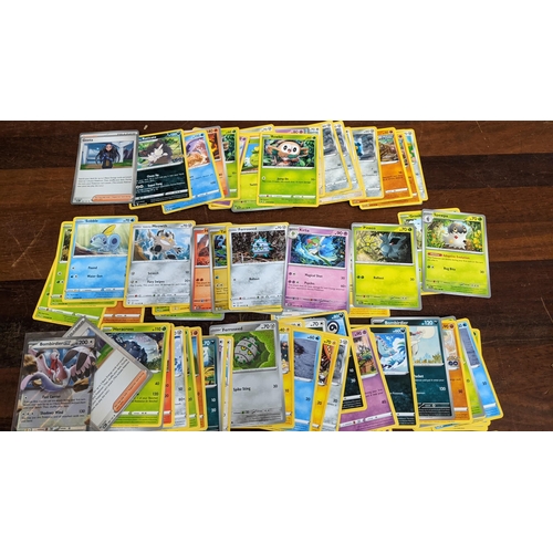 391 - A collection of Pokemon cards to include base bombardier Shiny, stage 1 Kirila, Basic Qwilfish, A St... 