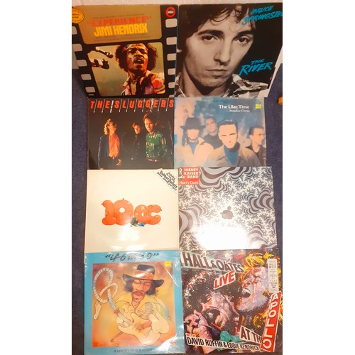 125 - A quantity of 1970's-90's LPs and other records, approx 140, to include a 1971 Jimi Hendrix 'Experie... 